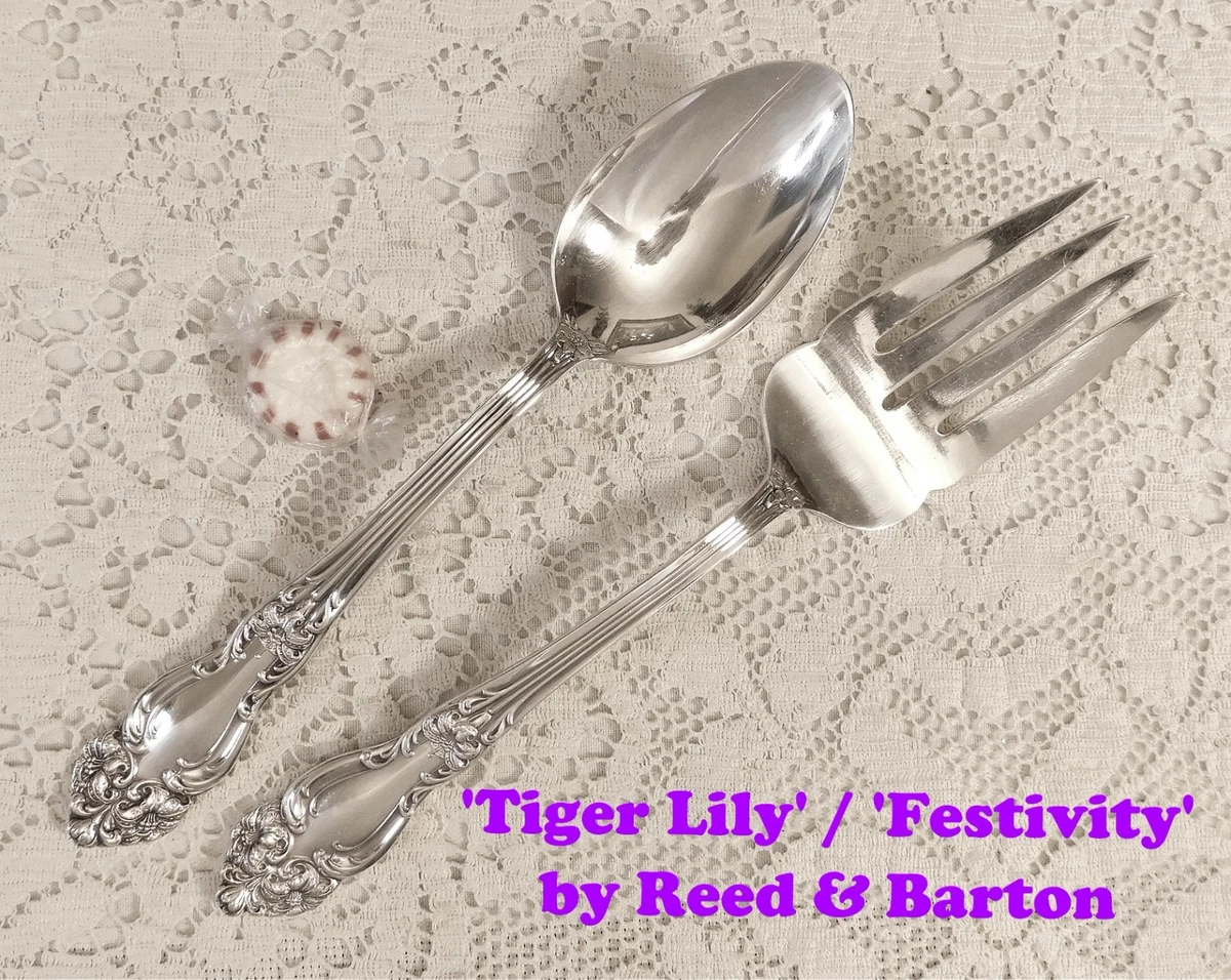Reed Barton Tiger Lily Silverplate for sale | eBay