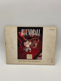 Roundball 2 on 2 Challenge (Nintendo, NES 1992) Complete CIB- Tested & Working