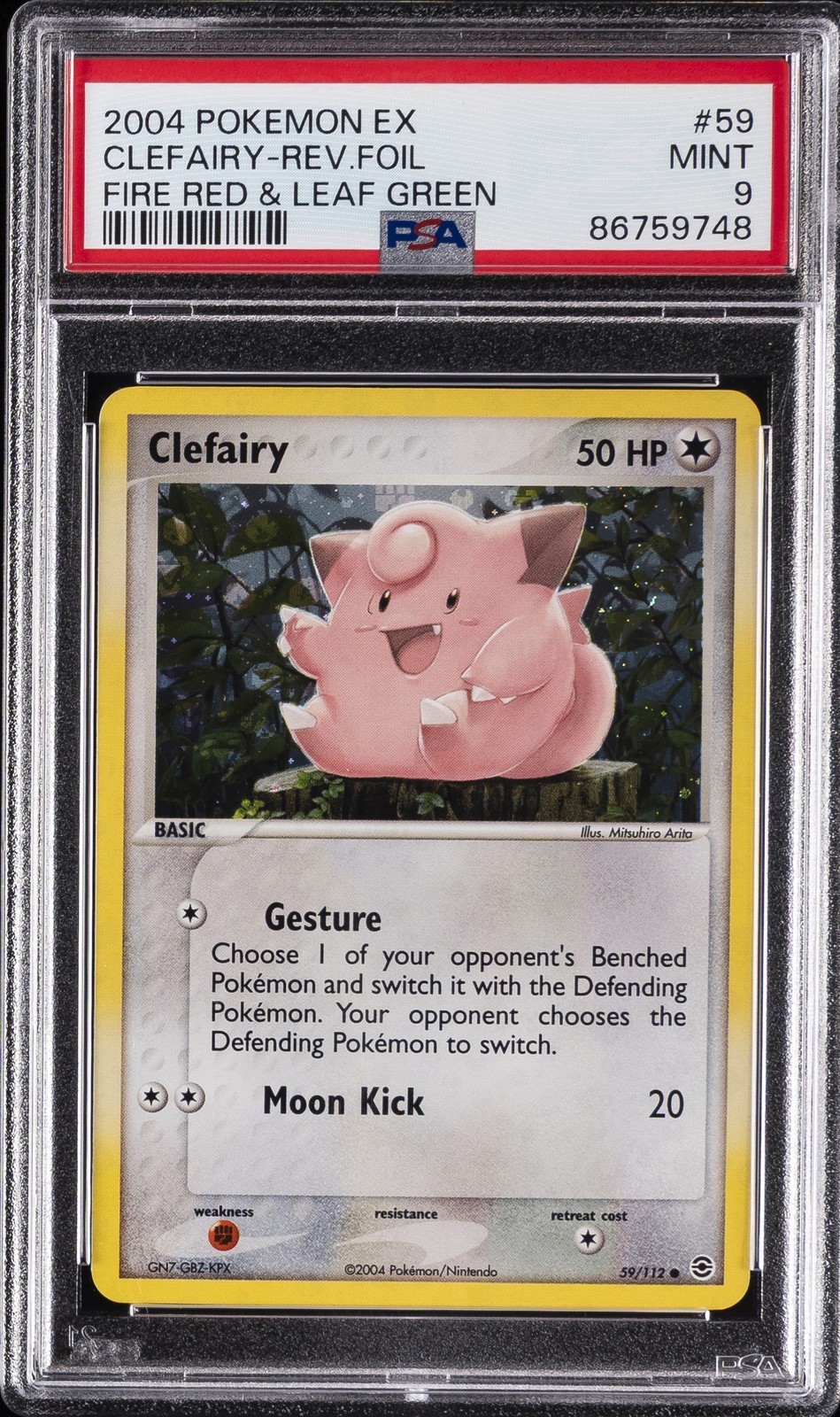 Clefairy Reverse Holo #59