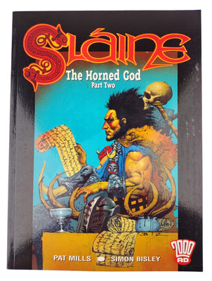 Slaine the Horned God Part Two 2000AD Paperback 1st Edition Book Simon Bisley