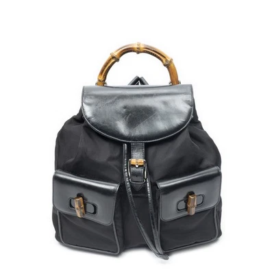 Gucci Large Bamboo Backpack   Rucksack - Bild 1 von 4