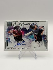 Ryan Waldschmidt 2025 Panini Impeccable Canvas Creation Auto /35 Diamondbacks