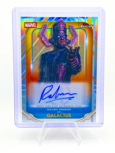 2026 Topps Finest Fantastic Four Galactus Ralph Ineson auto FA-RI