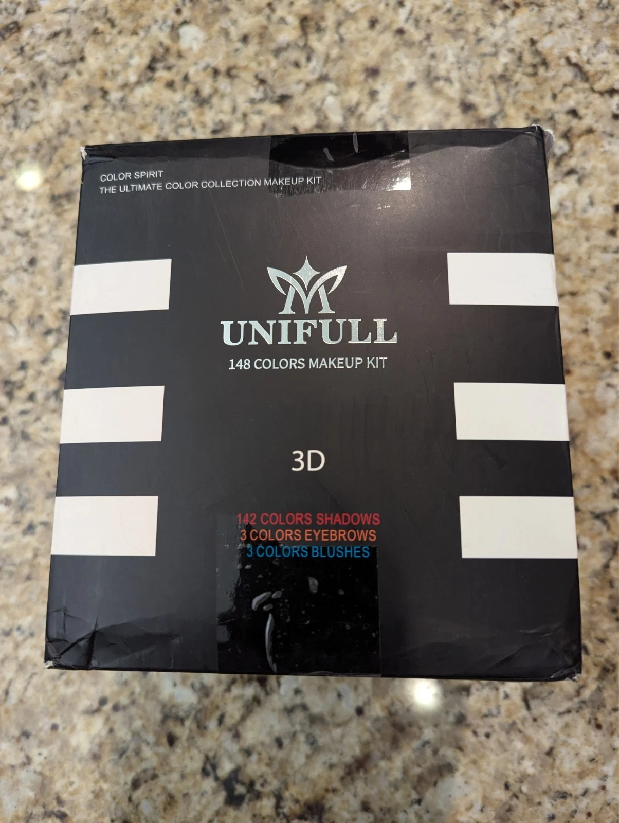 Unifull Professional Makeup Kit 148 piece Color Pallet Shadows, Eyebrows, Blushe
Opens in a new wind