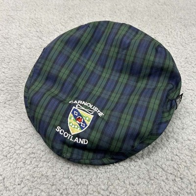 VTG Carnoustie Golf Scotland Hat Cap Mens Newsboy Cap Kangol