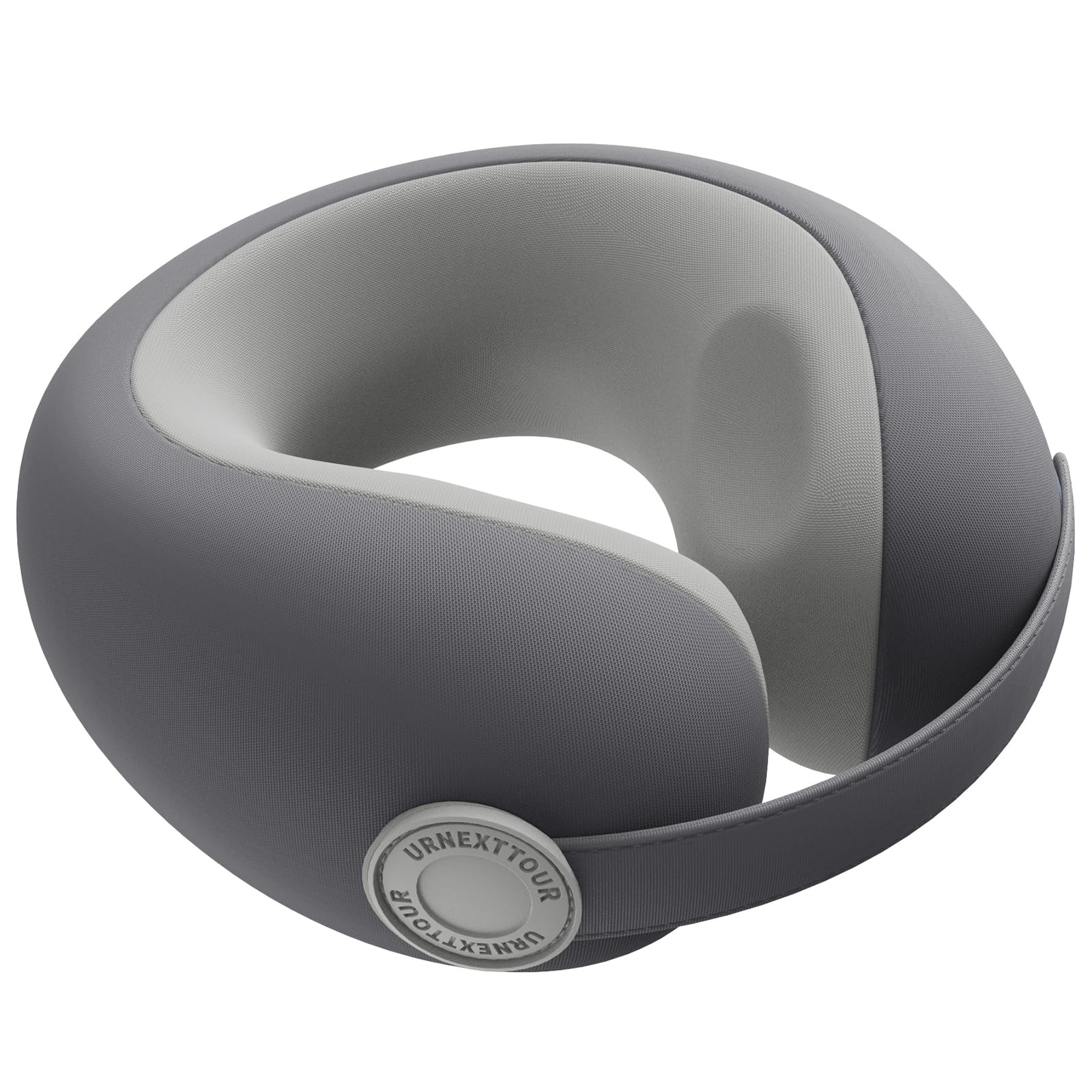 Memory Foam Travel Neck Pillow for Kids - Comfortable Car Support