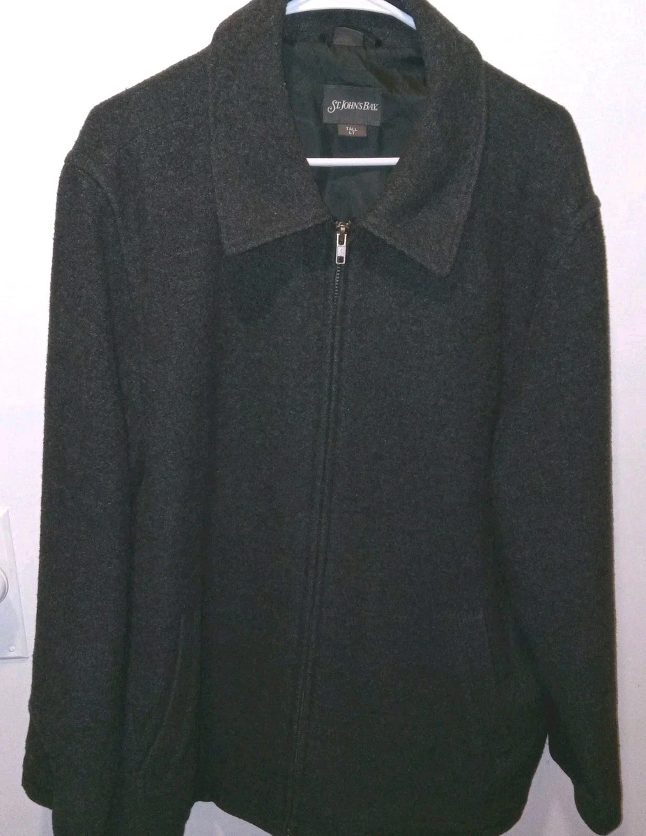 St. John's Bay Coats, Jackets & Vests for Wool Outer Shell Men for