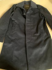 MACKINTOSH LONDON Navy DUNKELD Coat Size 38 M