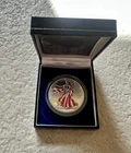 1999 American Eagle Walking Liberty 1oz .999 Fine Silver Colorized Dollar MINT