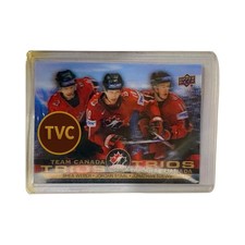 2021 Upper Deck Tim Hortons Team Canada Trios #T-14 Weber, J. Staal & Toews