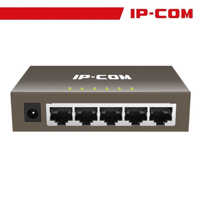 Switch Ethernet 5 Porte Gigabit IP-COM G1005 - Soluzione SMB EOL