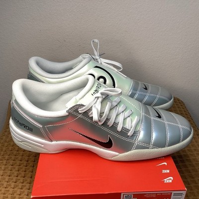 Nike Total 90 III Men 9.5 Soccer Premium Off White Light Silver