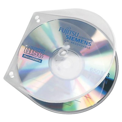 Veloflex CD/DVD Hülle VELOBOX 4365000 tr 10 St./Pack.