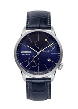Zeppelin - Herrenarmbanduhr - Flatline - 7366-3 - NEU Automatik Uhr Glasboden