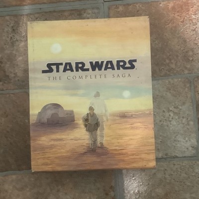 Star Wars: The Complete Saga (Blu-Ray, 2011) Episodes 1-6, 3 Disc Bonus Features