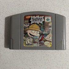 Rugrats: Scavenger Hunt (Nintendo 64, 1999) N64 Tested Working Authentic