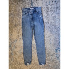 Abercrombie  Fitch size 27 4 The Super Skinny Ankle High Rise Denim Jeans