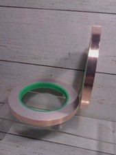Copper Foil Tape Kit for Stained Glass, 1/5"x65.6 Feet Double-Sided 2pcs