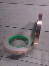 Copper Foil Tape Kit for Stained Glass, 1/5"x65.6 Feet Double-Sided 2pcs