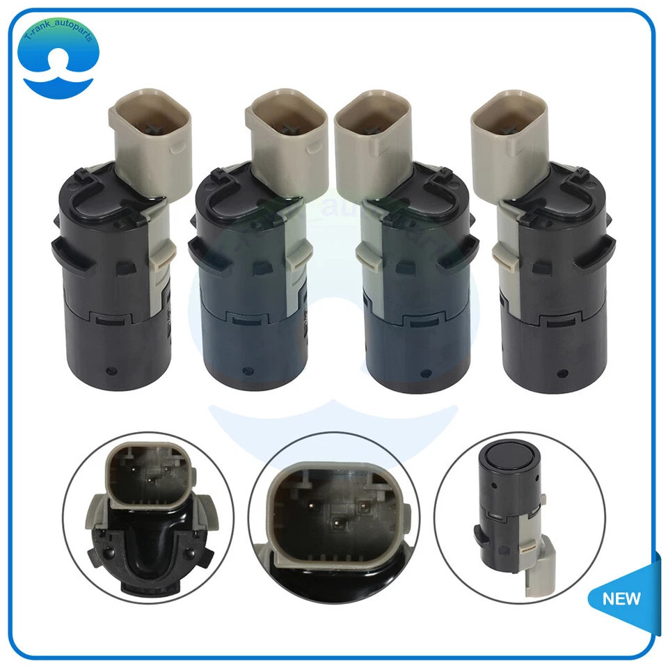 4Pcs PDC Parking Sensors 66206989069 Fit for 2004-2007 BMW 5 Series E60 Saloon — 第 2/4 张图片
