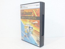 Microsoft Flight Simulator X - Gold Edition PC, 2008 Windows Game Complete