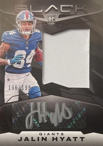 2023 Panini Black Jalin Hyatt #218