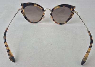 Miu Miu Women\'s Brown Havana SMU 05S VIF-3D0 Cat Eye Sunglasses Miu Miu Women main image 2