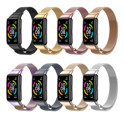 Milan Watch Strap Wristband for Huawei Band 6 / Honor Band 6 Smart Watch Band