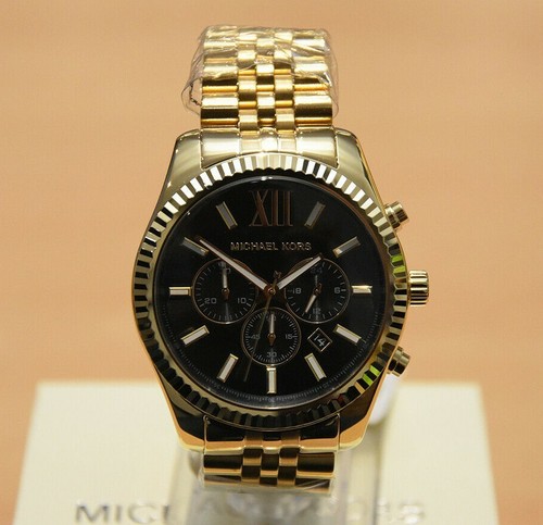 NEW MICHAEL KORS LEXINGTON CHRONOGRAPH 