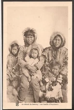 Antique Alaska Family Real Picture Postcard Louys Baver Cover not used VTG 