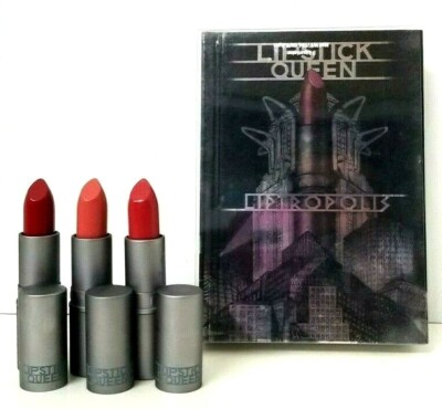 LIPSTICK QUEEN LIPTROPOLIS THE STORY OF LIPSTICK IN THE CITY 3 LIPSTICK READ DES