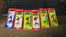 Wordens roostertails, 6 ct, 5 colors, 2 sizes, nip, free shipping