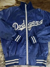 Vintage Los Angeles Dodgers Satin Jacket Medium 