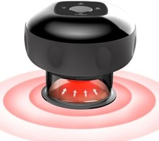 5-in-1 Portable Electric Cupping Therapy Set with red Light,15 Levels of Suction