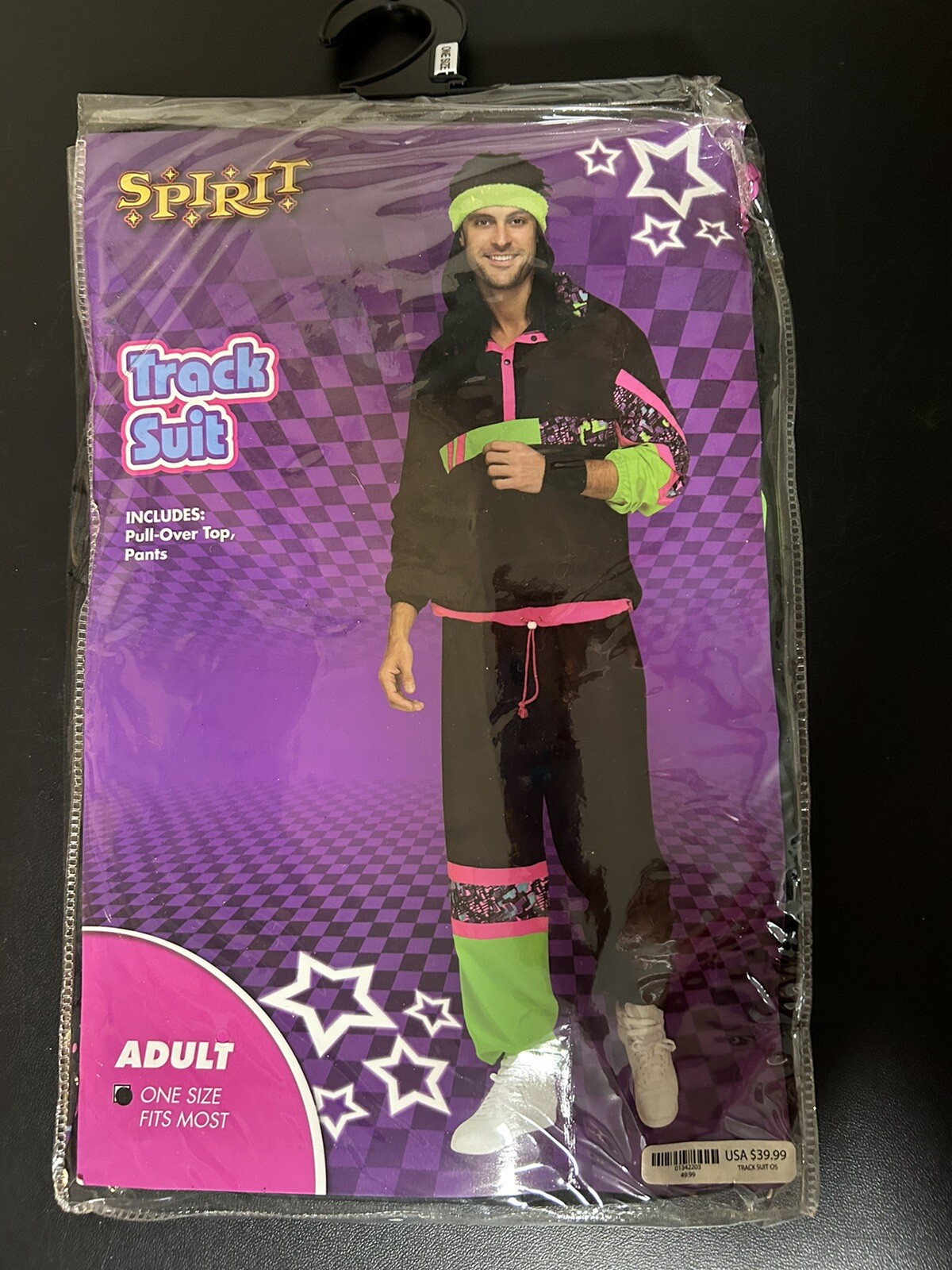 80 Jumpsuit Costume For Men Spirit Halloween Size Large-image