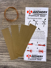 Bow String CAT WHISKER SILENCERS  60" TYING THREAD Archery THE BEST SILENCER 