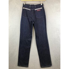 Vintage 70  s Shades High Waist Zip pocket Jeans Dark Wash 11/12