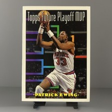 Basketball Card Patrick Ewing 1993-94 Topps Future Playoff MVP #200