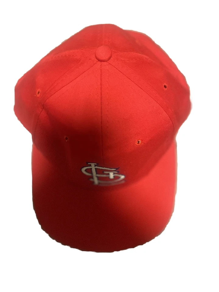 Vintage 1990s New Era MLB St Louis Cardinals Snapback Hat Ed’s West Signatures - Image 2 of 4