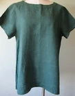 FLAX Designs  Linen  ELITE  Shirt    2G    NWT  GREEN  CLEARANCE