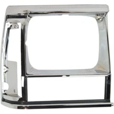 Right Side Headlight Door For 1991-1996 Jeep Cherokee Chrome CH2513123