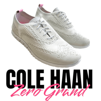 Cole Haan Women's Zerogrand Stitchlite Wingtips Oxford Shoes Optic White Sz  10.5 | eBay