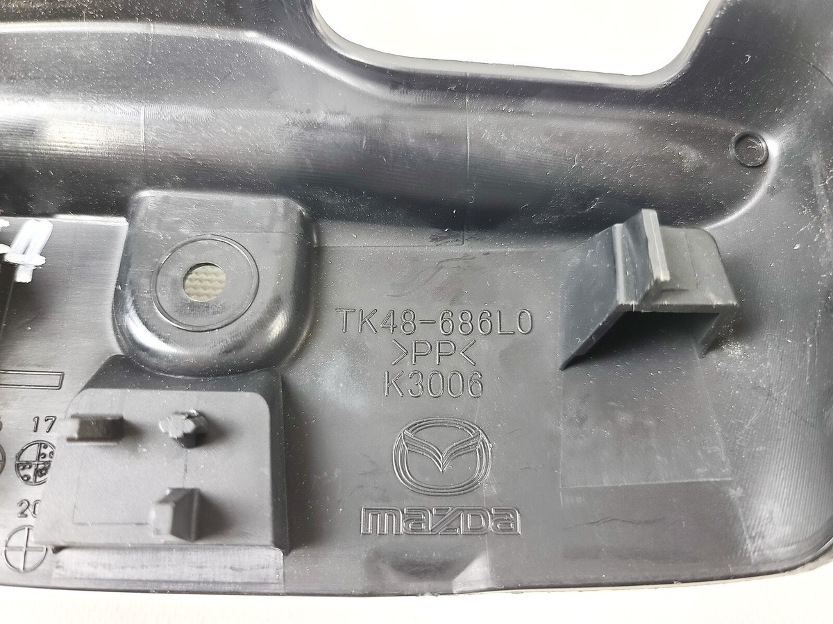 16-23 MAZDA CX-9 FRONT LEFT DRIVER SIDE SEAT HOLE COVER TRIM PANEL