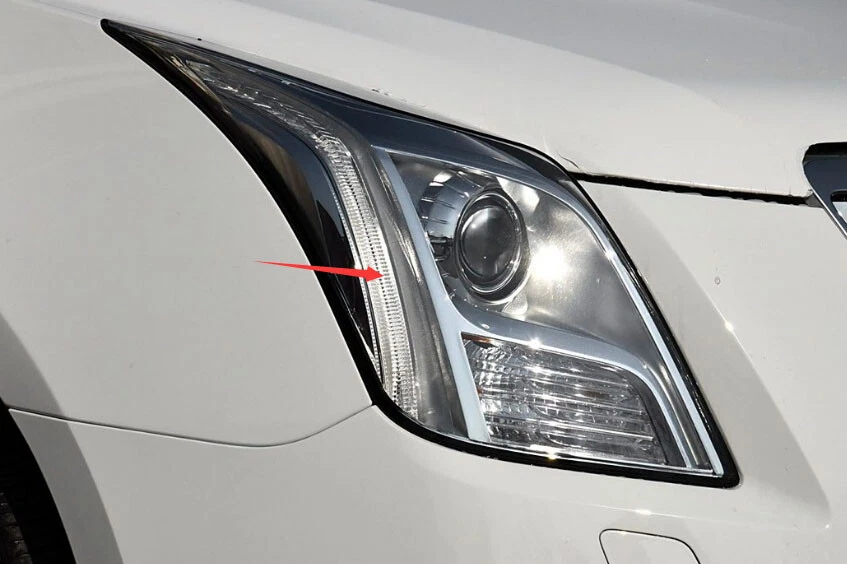 Tira de faros delanteros derecho para Cadillac XTS EG4 13-18 sedán luz diurna Foto 2 de 2