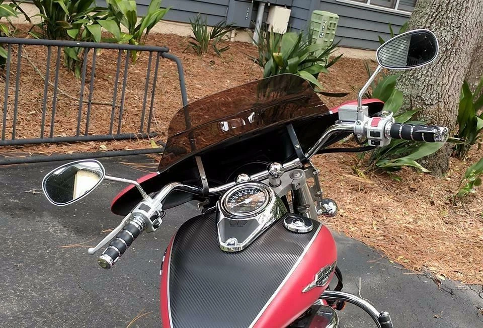 Empuñaduras de motocicleta de 1" para Honda VTX1800R VTX1300R GL 1500 1800 Goldwing Fury Foto 2 de 4