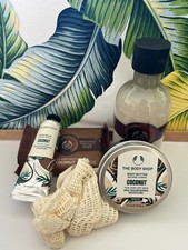 Body Shop BIG Creamy and Dreamy Coconut 5- Piece Gift Set NEW
