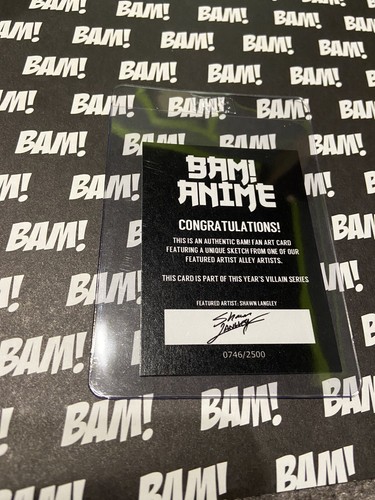 One Piece Doflamingo Limited Edition Art Card Bam 746 2500 Ebay