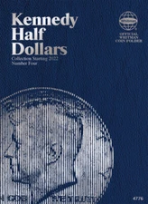 Kennedy Half Dollar #4: Starting 2022 - Official Whitman Coin Folder