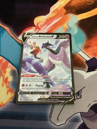 Galarian Articuno V TG16/TG30 Ultra Rare Astral Radiance - Pokemon TCG - Picture 1 of 2