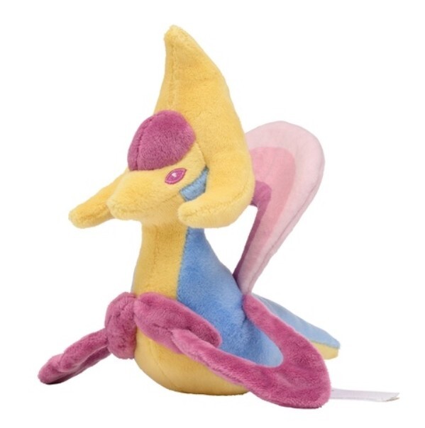 Pokemon Center оригинальный плюшевый покемон в форме сидящей милашки 488 Кресселия